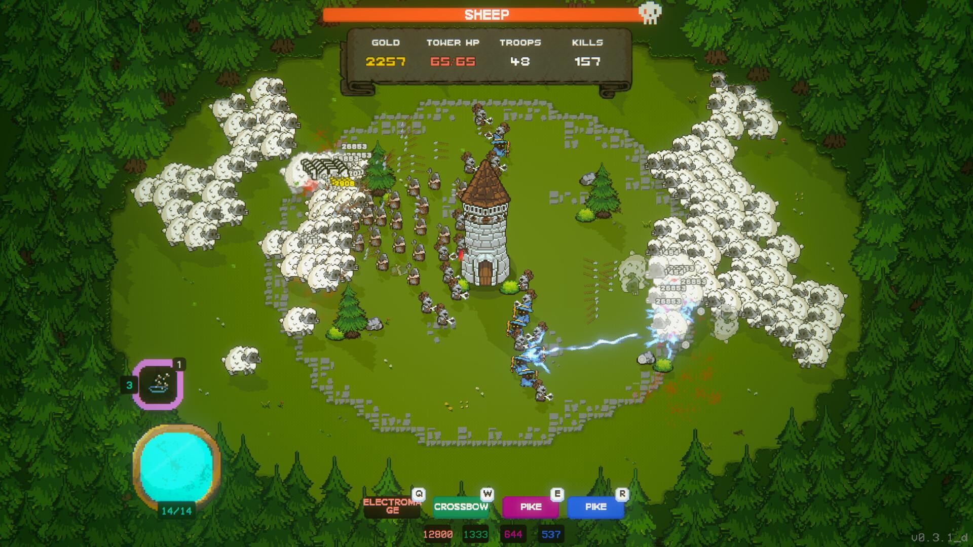 Map nodes and progression illustration